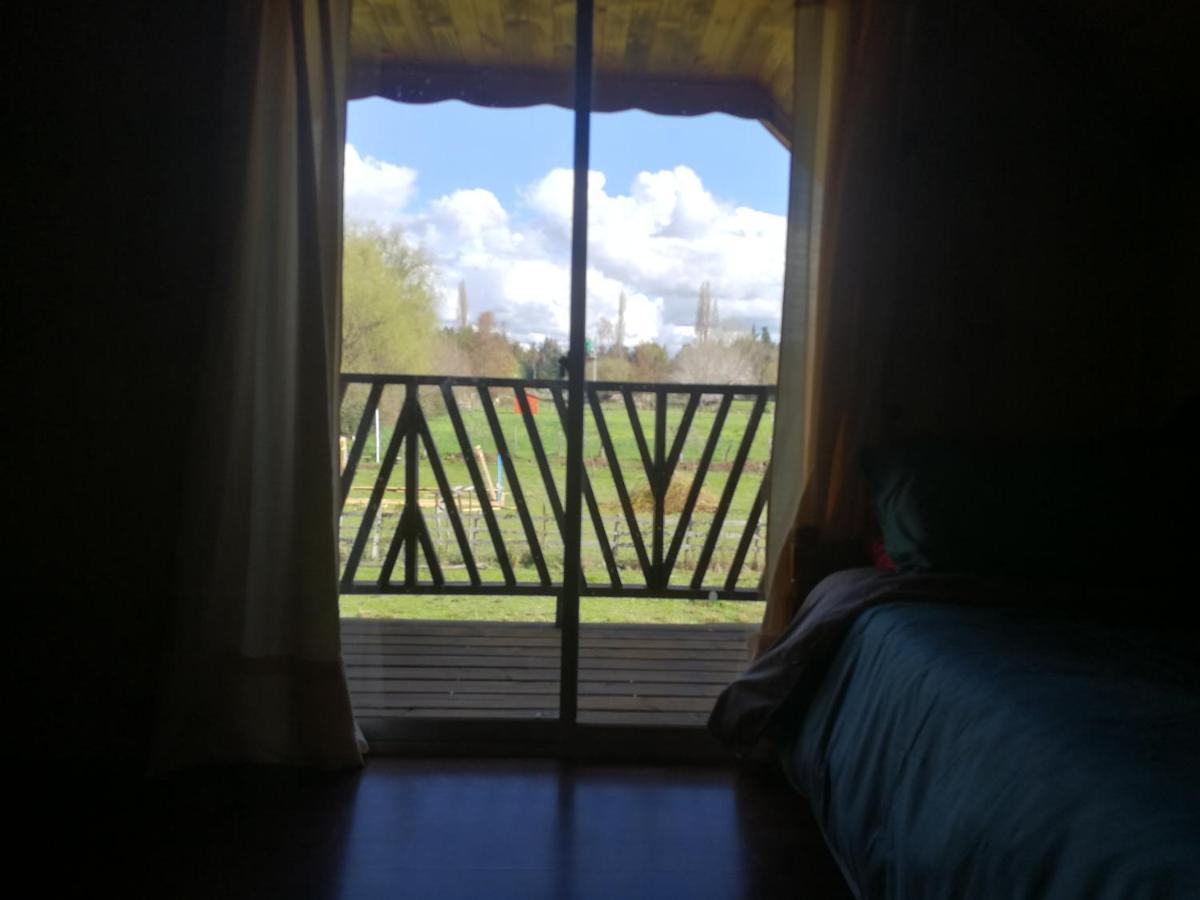 Camping & Hospedaje Rio Laja El Manzano  Szoba fotó