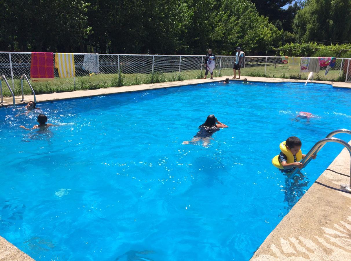 Camping & Hospedaje Rio Laja El Manzano  Kültér fotó