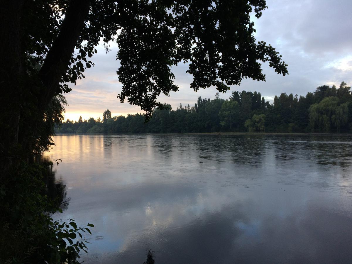 Camping & Hospedaje Rio Laja El Manzano  Kültér fotó